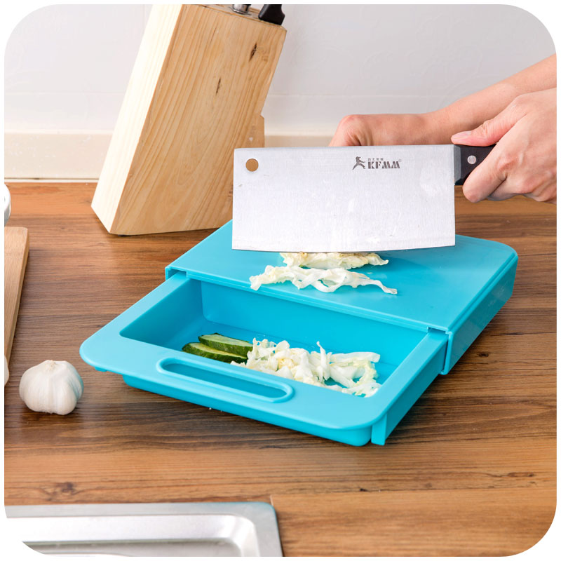 Multifunction Kitchen Chopping Blocks Sinks Drain Basket Cutting Board Vegetable Meat Tools Kitchen Accessories Chopping Board