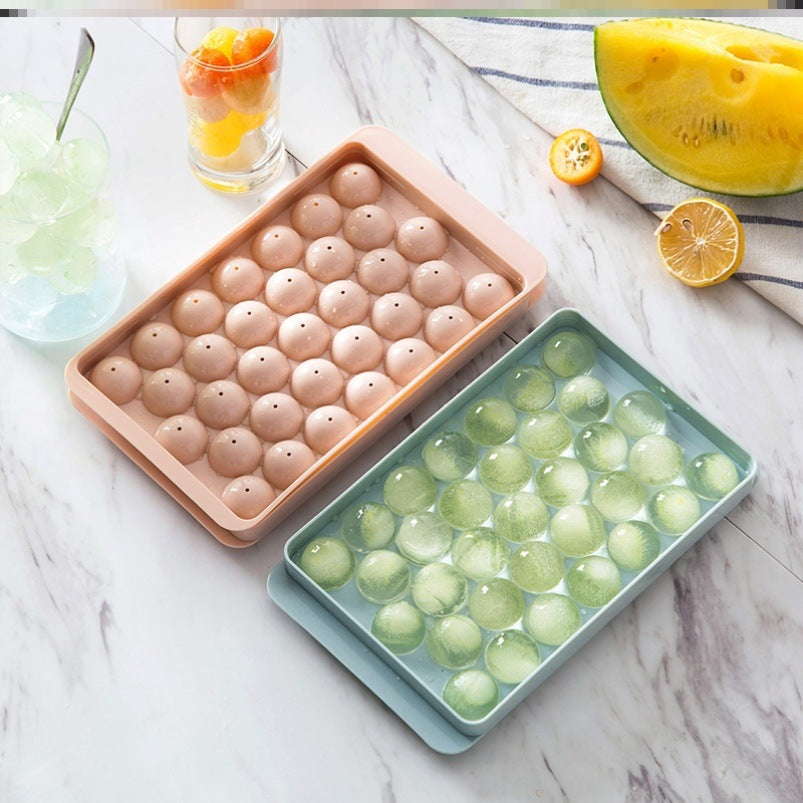 Ice Tray 3D Round Ice Molds Home Bar Party Use Round Ball Ice Cube Makers Kitchen DIY Ice Cream Moulds