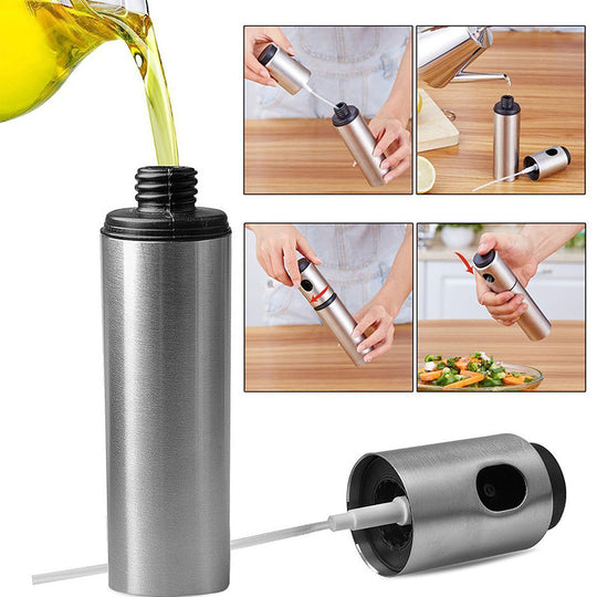 Stainless Steel Cooking Spray Oil Can