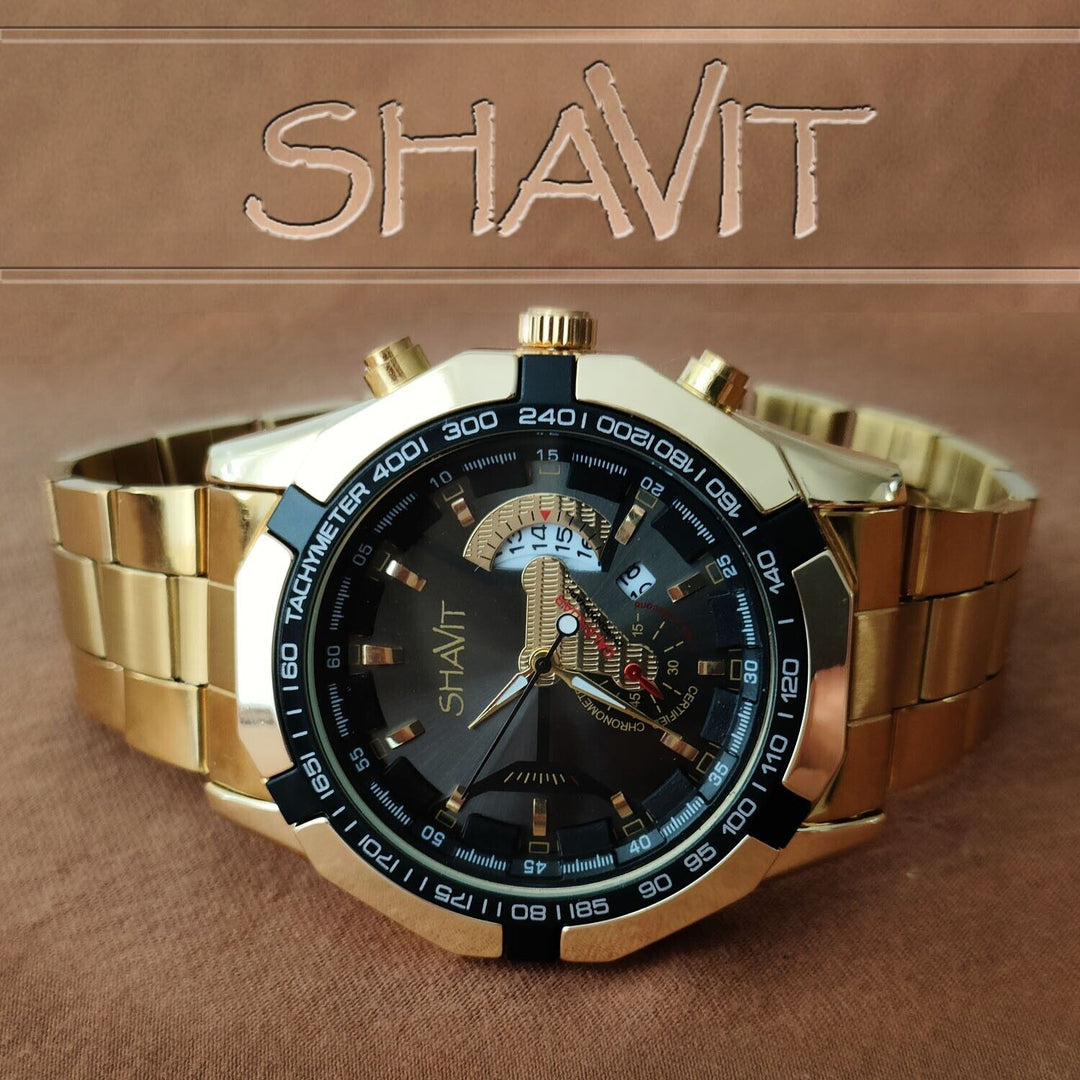 Men's Watch Relojes De Hombre Stainless Steel Quartz Luminous Classic Watches