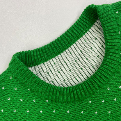 Men's Fashion Loose Jacquard Christmas Sweater